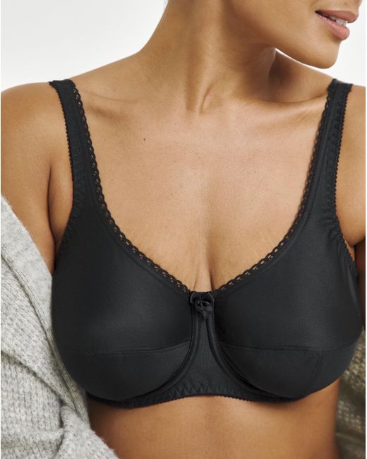 Fantasie Black Cotton Lined Speciality Bra Blk