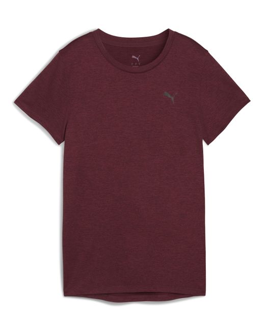 PUMA Red Essential Train Heather T-Shirt
