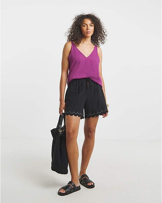 Simply Be Purple V Neck Cami