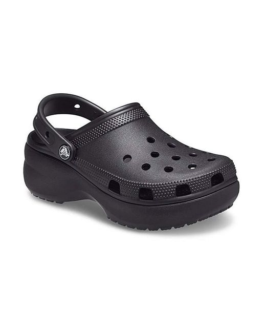 CROCSTM Blue Classic Platform Clog