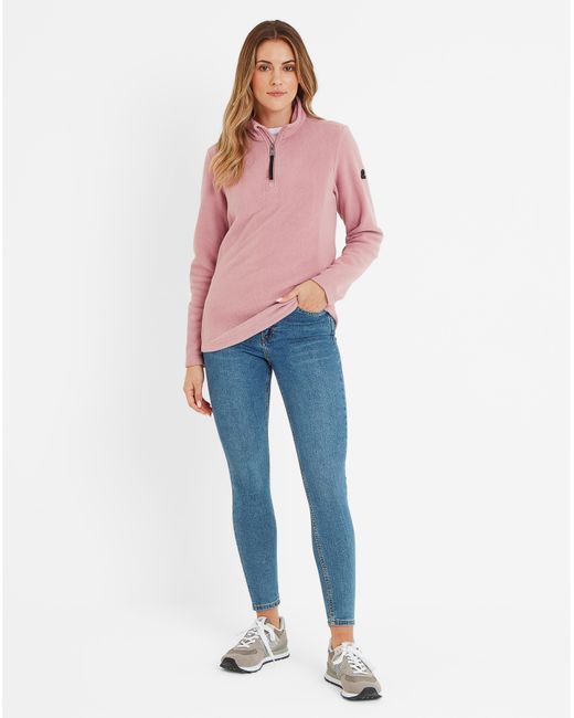 TOG24 Pink Tog24 Revive Fleece Zip Neck
