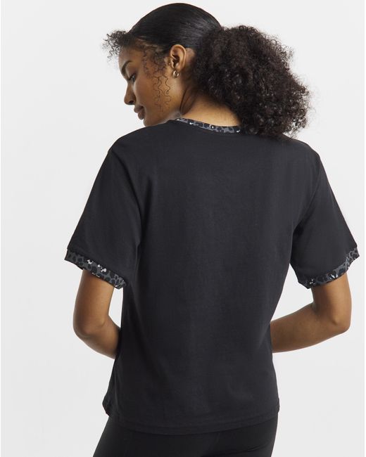 PUMA Black Essential Animal Relaxed T-Shirt