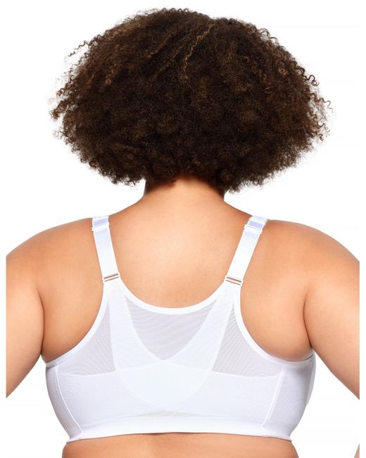 Glamorise White 1265 Magic Lift Bra