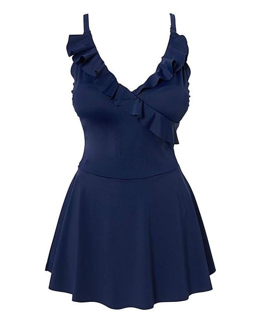 Simply Be Blue Value 2 Pack Swimdresses