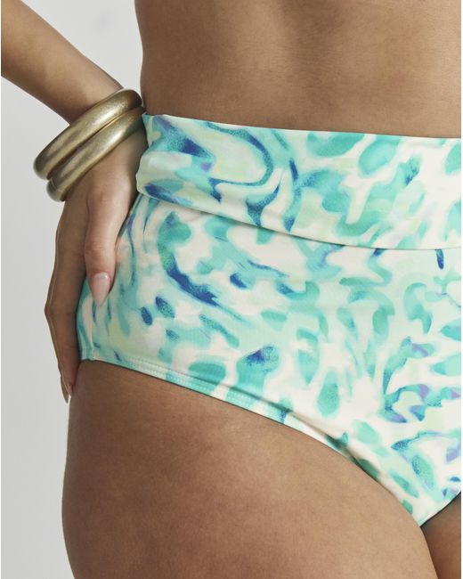 MAGISCULPT Blue Fold Over Bikini Brief