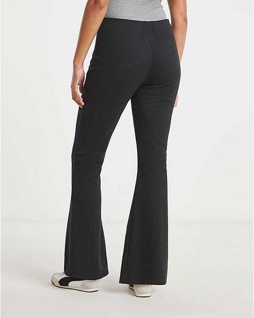 Simply Be White Flared Jogger