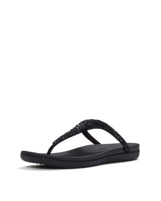 Fitflop Black Fit Flop Solay Toe Post