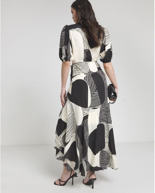 Joanna Hope White Wrap Dress