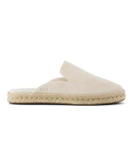 TOMS White Santiago Mule