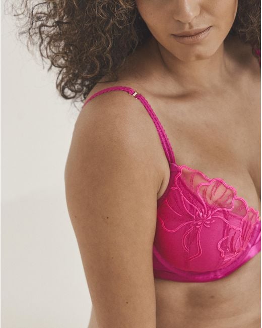 Ann Summers Pink Floral Fling Plunge