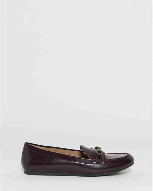 JD Williams Blue Double Buckle Detail Loafer Ex Wide