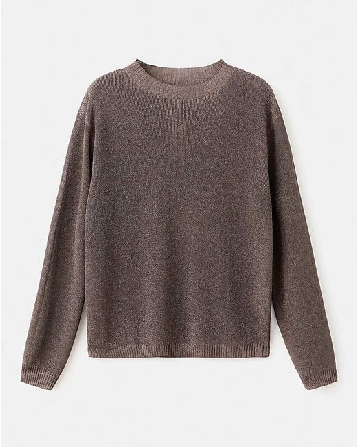 Mango Gray Crew Neck Jumper