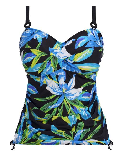 Fantasie Blue Talm Beach Tankini Top