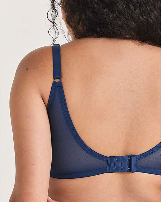 Pretty Secrets Blue 2 Pack Mesh Minimiser Bras