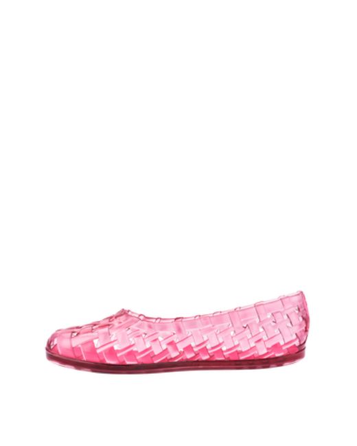 Melissa Pink Melissa Possession Ballerina Jelly Flats