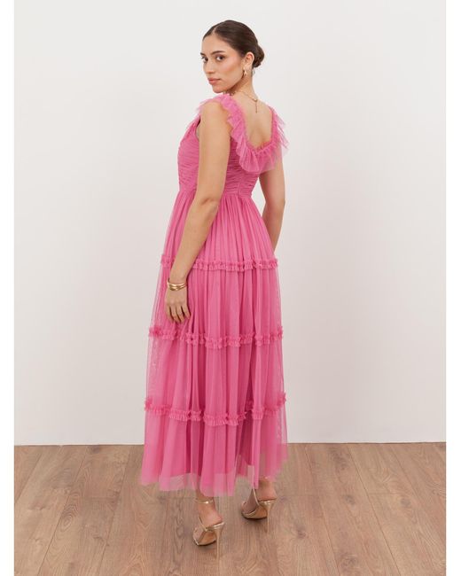 Anaya with love Pink Anaya Plain Dress