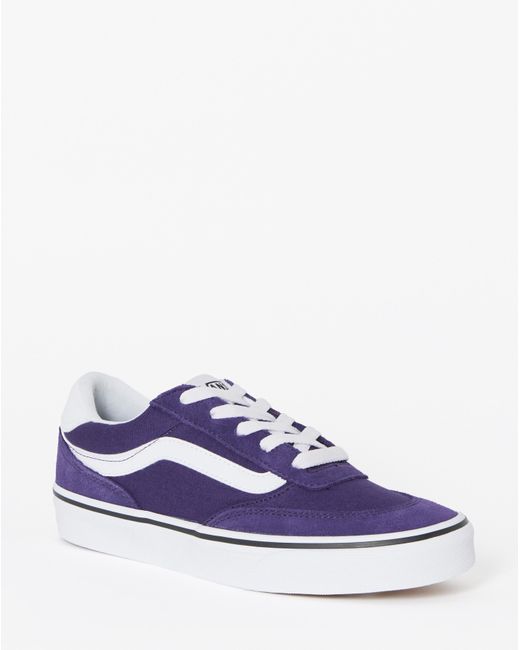 Vans White Brooklyn Leather Trainers