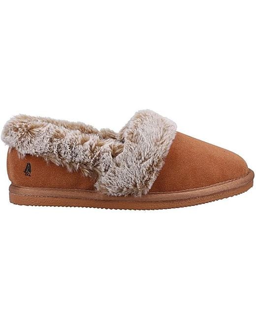 Hush Puppies Brown Ariel Slipper