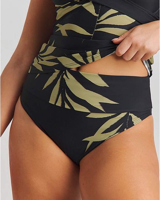 Figleaves Brown Fold Bikini Bottom
