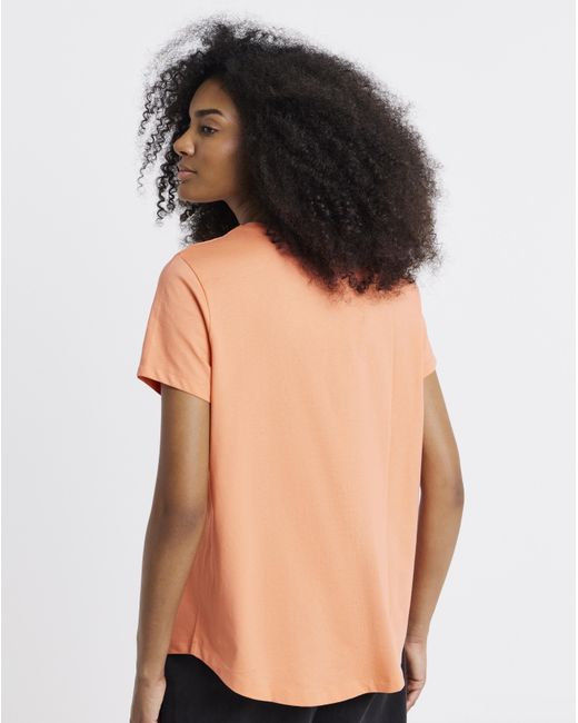 Simply Be Black 2 Pack Curved Hem Longline Tees