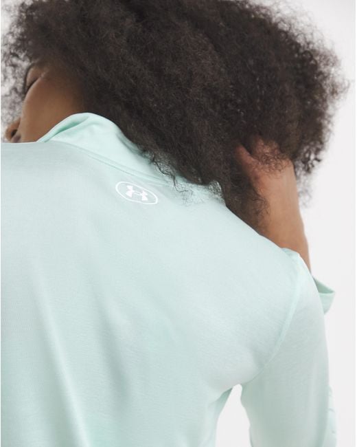 Under Armour Green Tech 1/2 Zip Twist Top