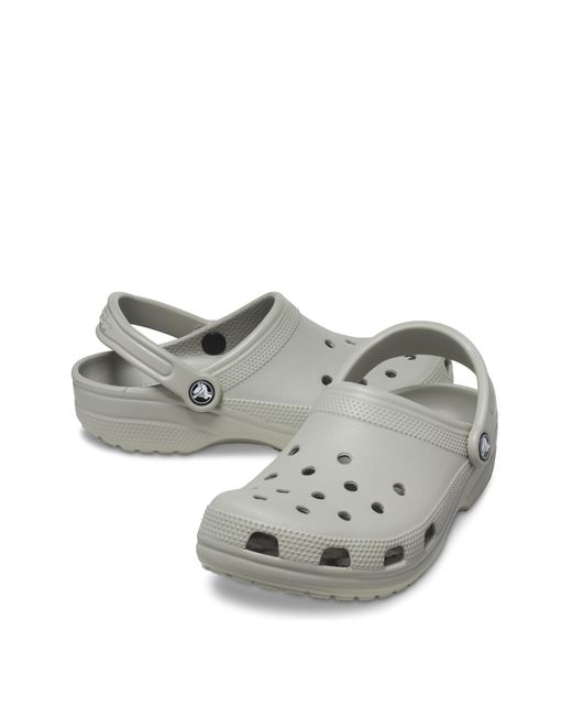 CROCSTM Gray Classic Clog Standard Fit
