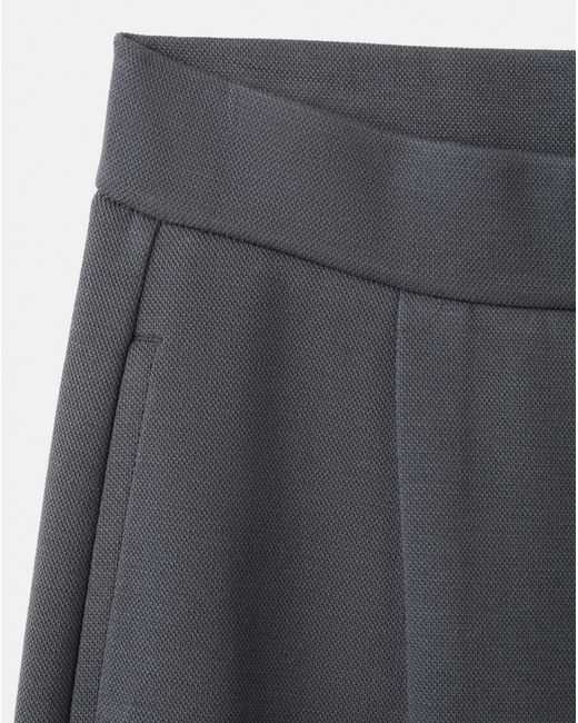 Mango Gray Elasticated Waist Trouser