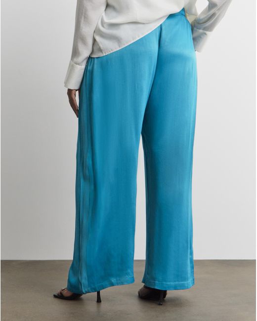 Joanna Hope Blue Satin Trousers