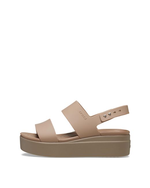 CROCSTM White Brooklyn Low Wedge