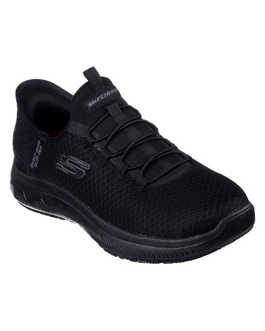 Skechers Workwear Black Summits Sr Enslee Shoe