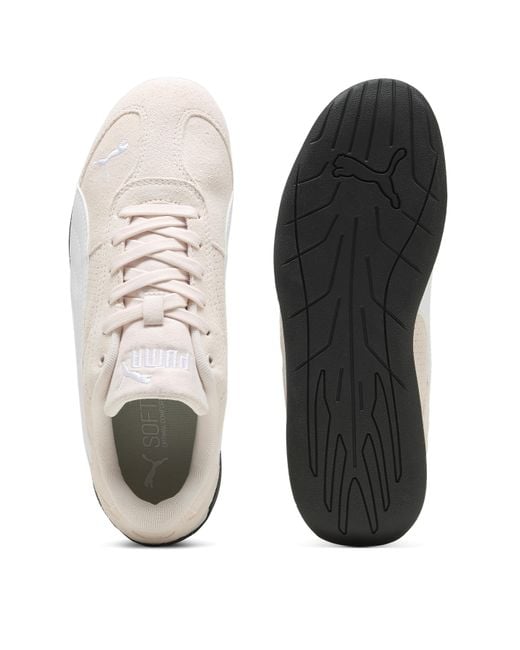 PUMA White Replicatch Suede Trainers