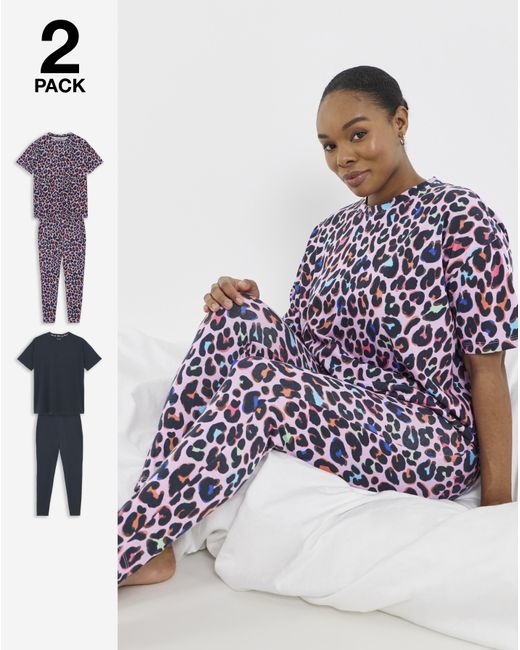 Pretty Secrets Blue Value 2 Pack Pj Set