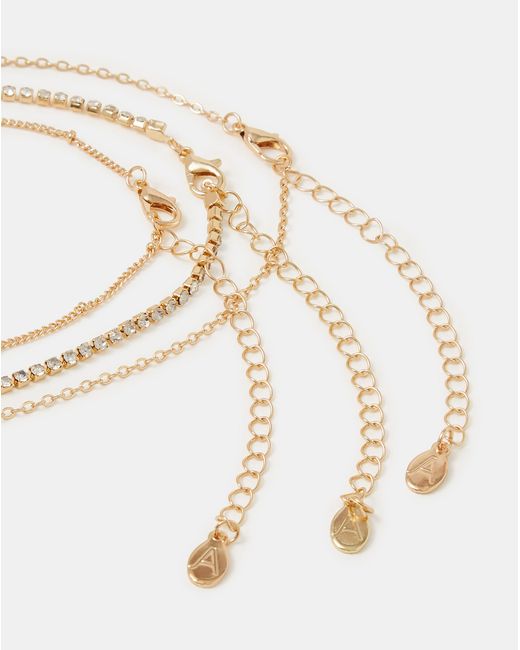 Accessorize Natural Flower Chain Necklaces