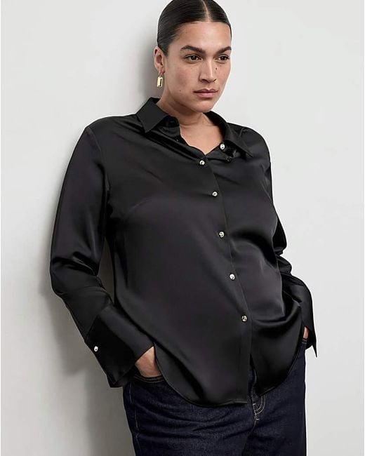 Mango Blue Shirt
