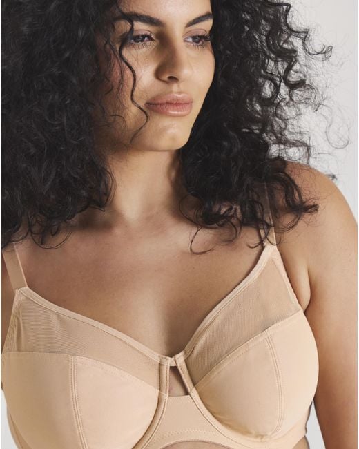 Pretty Secrets White 2 Pack Mesh Minimiser Wired Bras