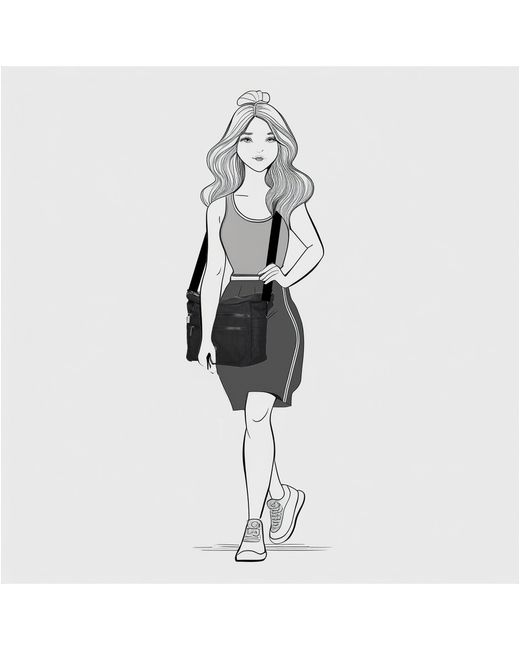 Enrico Benetti Black Suzie Shoulder Bag