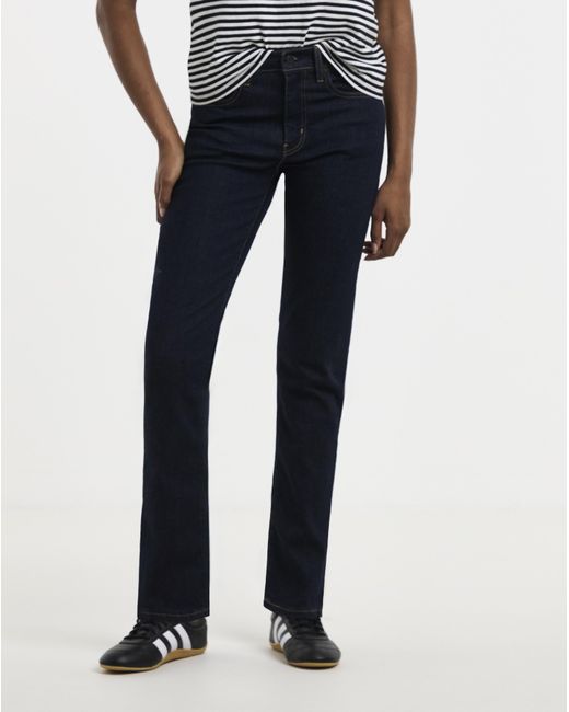 Levi's|Levis Blue Levi's 724 High Rise Straight Jeans