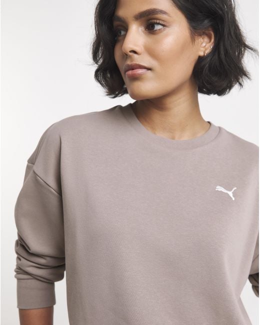 PUMA Pink Sweat And Jogger Set