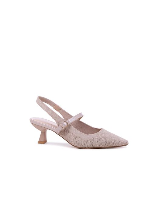 Paradox London Pink Tropicana Slingback Heels