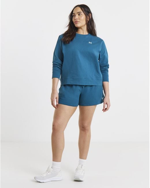 Under Armour Blue Sport Terry Crew Sweatshirt