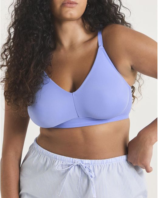 Pretty Secrets Blue 3 Pack Claire Micro Nw Full Cup Bras