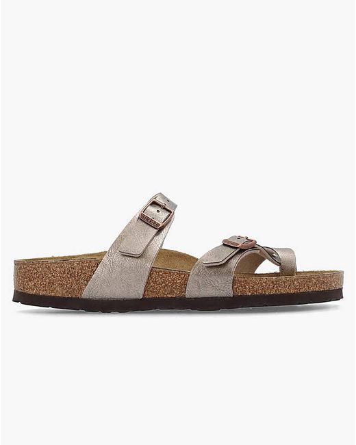 Birkenstock Brown Mayari Birko-Flor Sandals