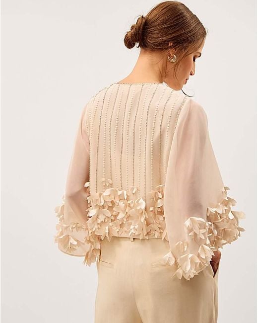 Monsoon Natural Claire Jacket