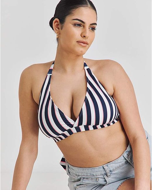 JD Williams Multicolor Value Halter Neck Bikini Top