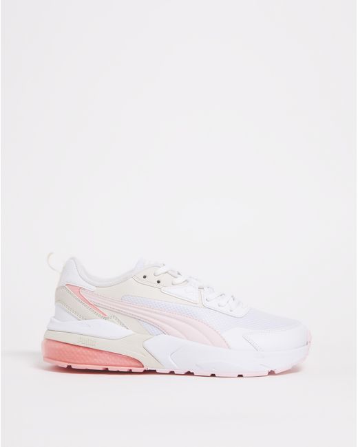 PUMA White Vis2K Trainer