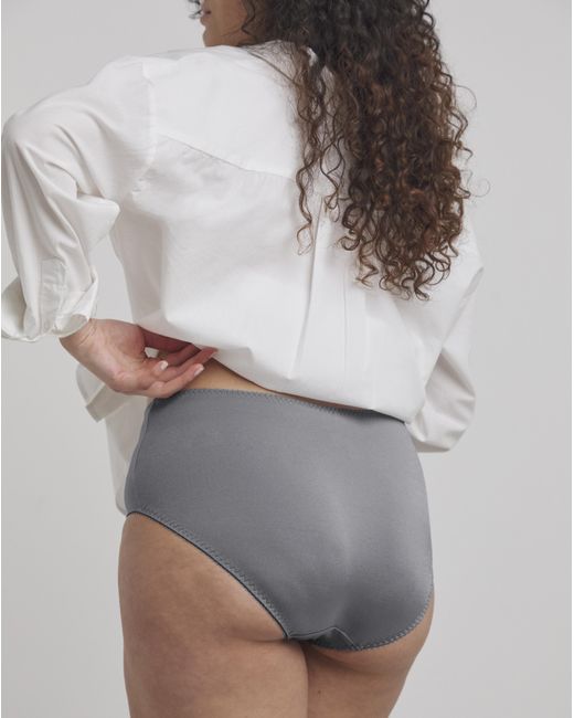 Goddess White Keira Full Fit Briefs