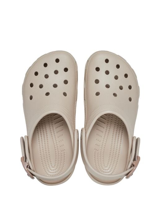 CROCSTM White Classic Buckle Clog