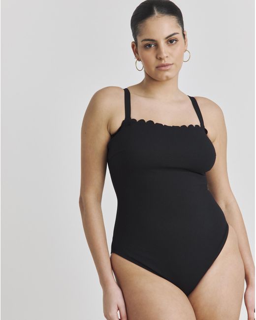 MAGISCULPT Black Contour Me Bandeau Swimsuit