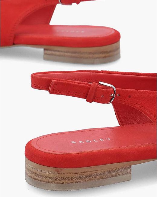 Radley Red Chiltern Grove Flat Sling Backs