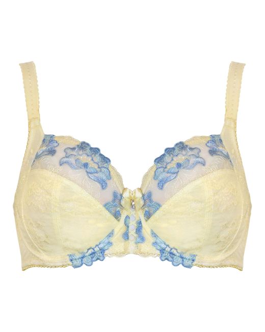 Pour Moi Brown Pour Moi Sofia Full Cup Bra Lemon/Blu